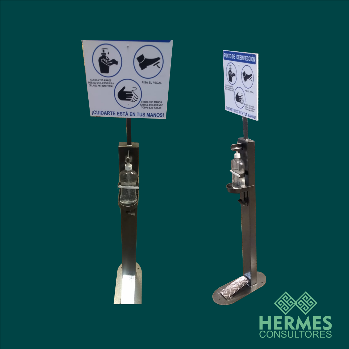 Dispensador de pedal para gel - Image 2