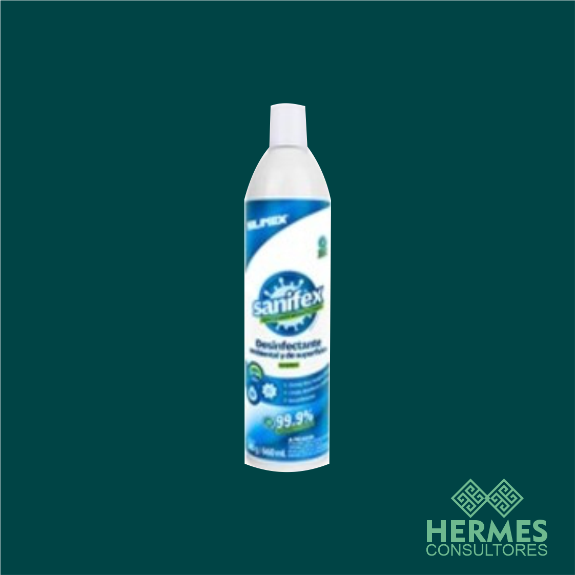 Desinfectante en aerosol 660ml