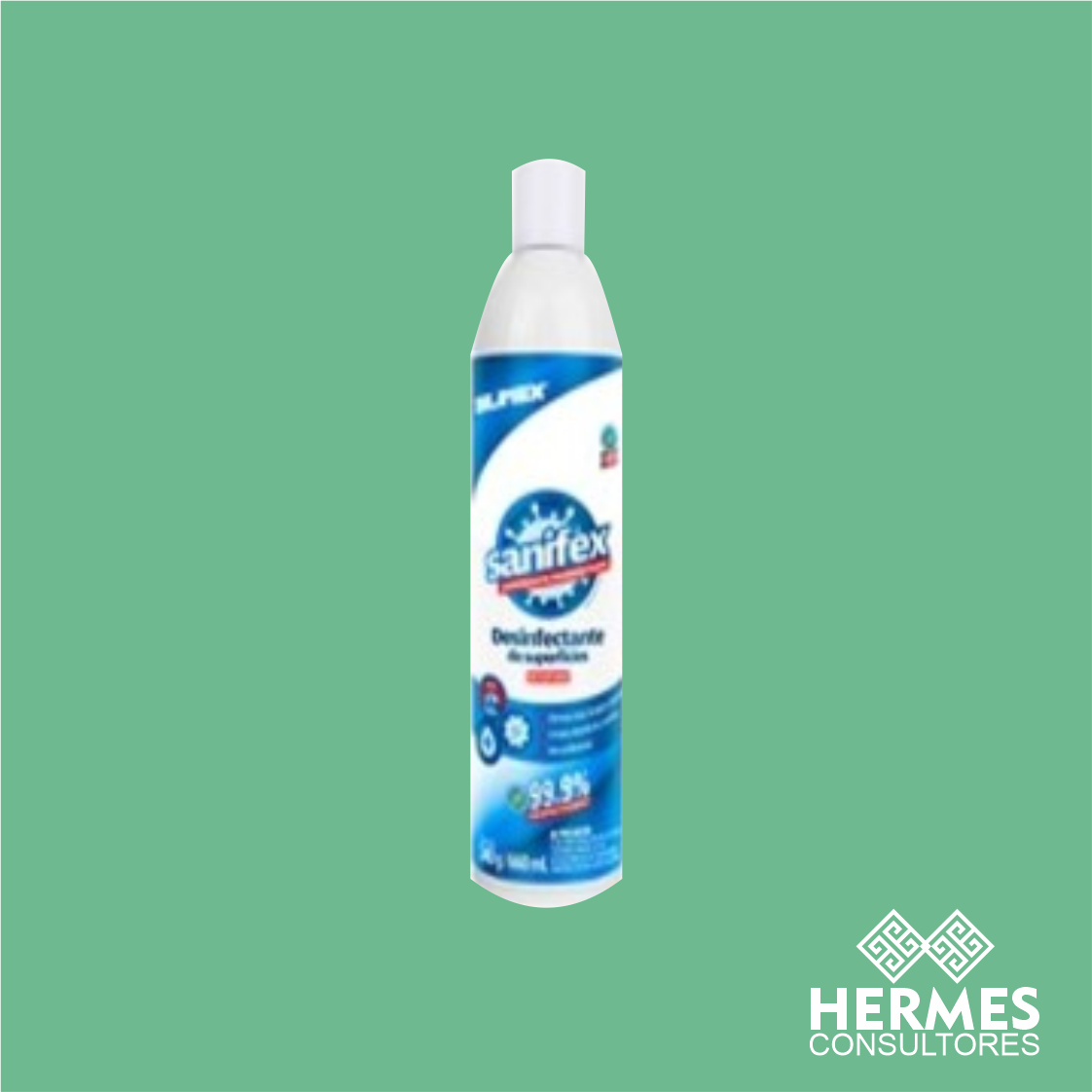 Espuma desinfectante 660ml